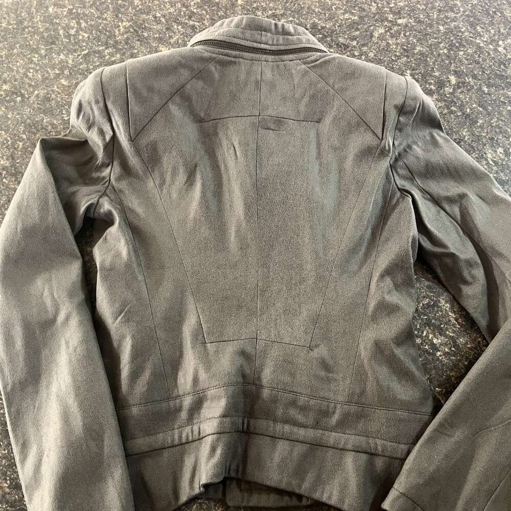 Ark & Co Brown Faux Leather Jacket - Size Small - Picture 7 of 7